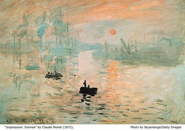 Izlazak sunca - Monet (1872.)