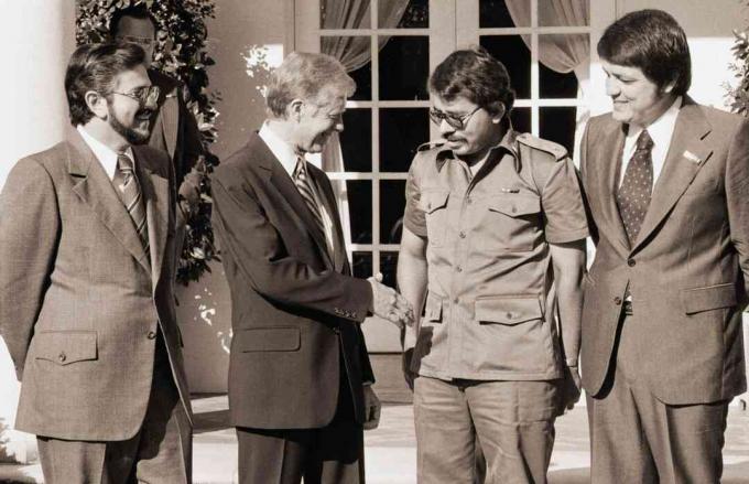 Čelnici Sandinista sastaju se s predsjednikom Jimmyjem Carterom