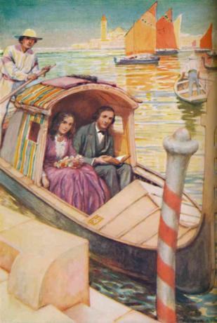 The Brownings u gradu gondole C1925