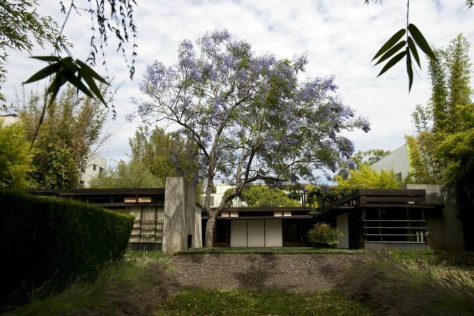 Schindlerova kuća iz 1922. u Los Angelesu, Kalifornija