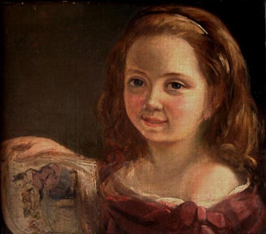 Ada Byron (Ada Lovelace), sedam godina, Alfred d'Orsay, 1822.