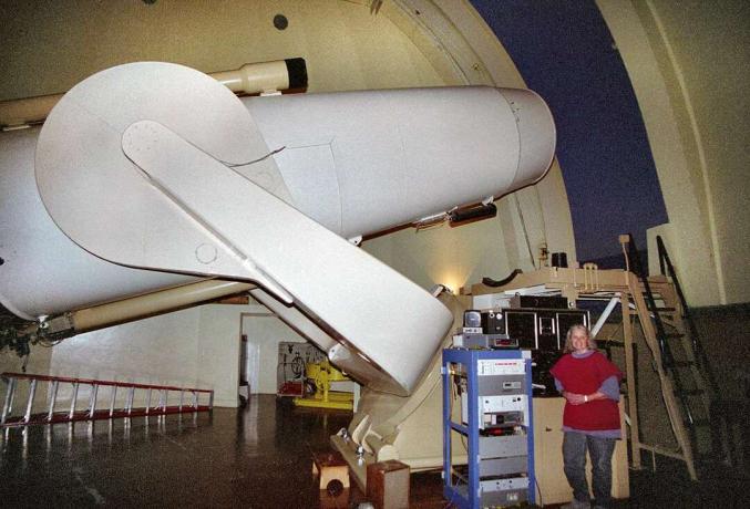 Teleskop Samuel Oschin u opservatoriju Palomar.