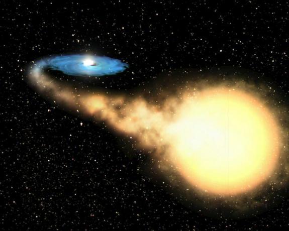 zvjezdana masa crna rupa