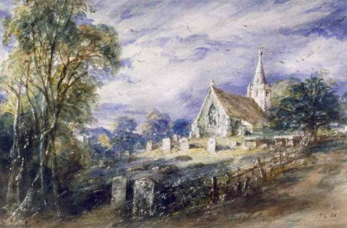 john constable stoke poges crkva