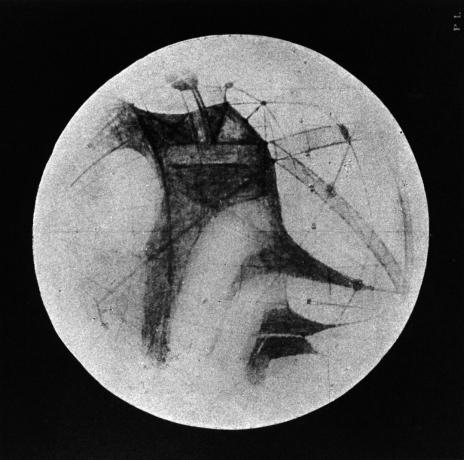 Crtež Percivala Lowella (1896) koji prikazuje 