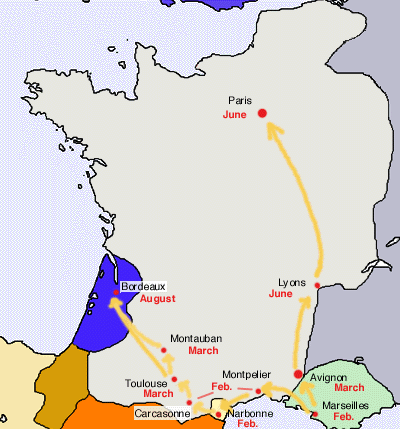 1348. Crna se smrt proširila Francuskom