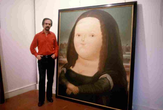 Fernando Botero u svom umjetničkom studiju u Parizu ...