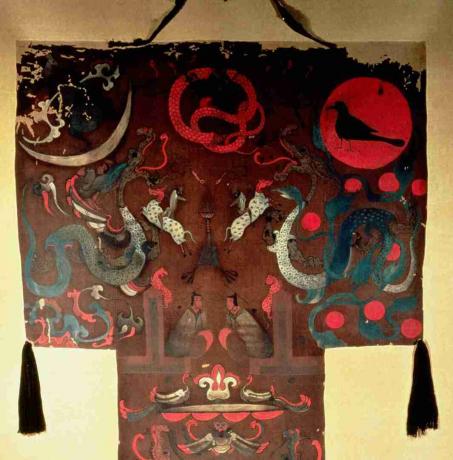 Pogrebni transparent Lady Dai, Mawangdui, dinastija Han