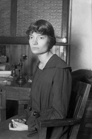 Dorothy Day (1897.-1980.), Američka novinarka i reformatorica 1916. godine