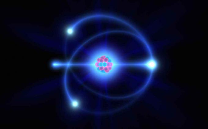 Elektroni su čestice s negativnim nabojem koji kruže oko atomskog jezgra.
