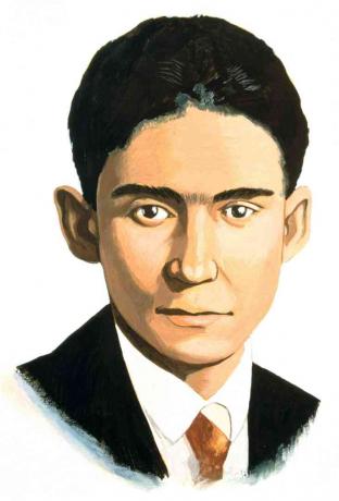 Franz Kafka, češki romanopisac, početak 20. stoljeća.